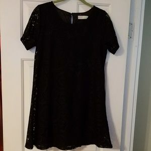 Black lace shirt